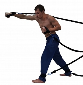 Комплект сопротивлений + ручки для эспандеров от магазина РиниСпорт