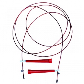 Скакалка скоростная красная от магазина РиниСпорт
